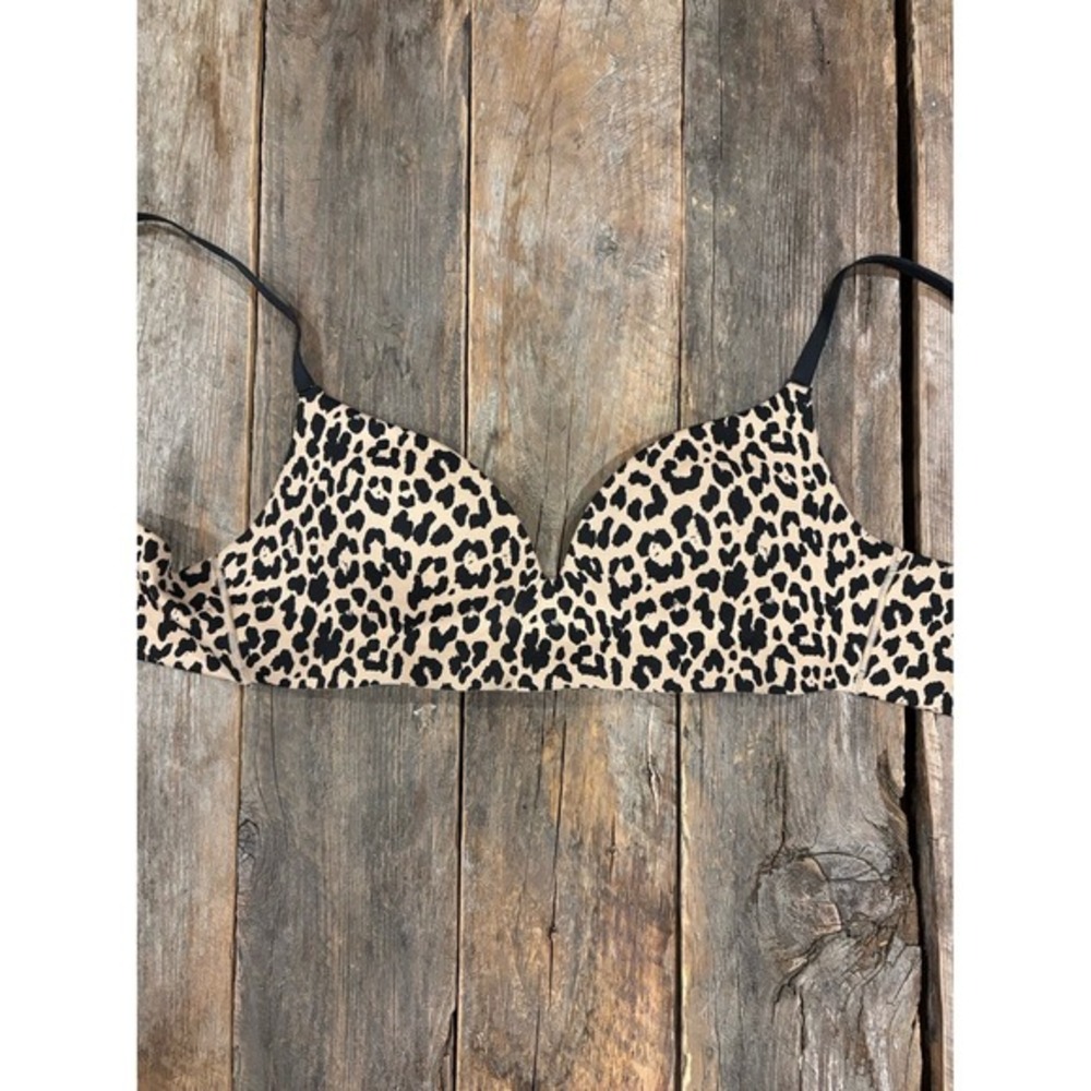 Third‎ Love cheetah padded Bra